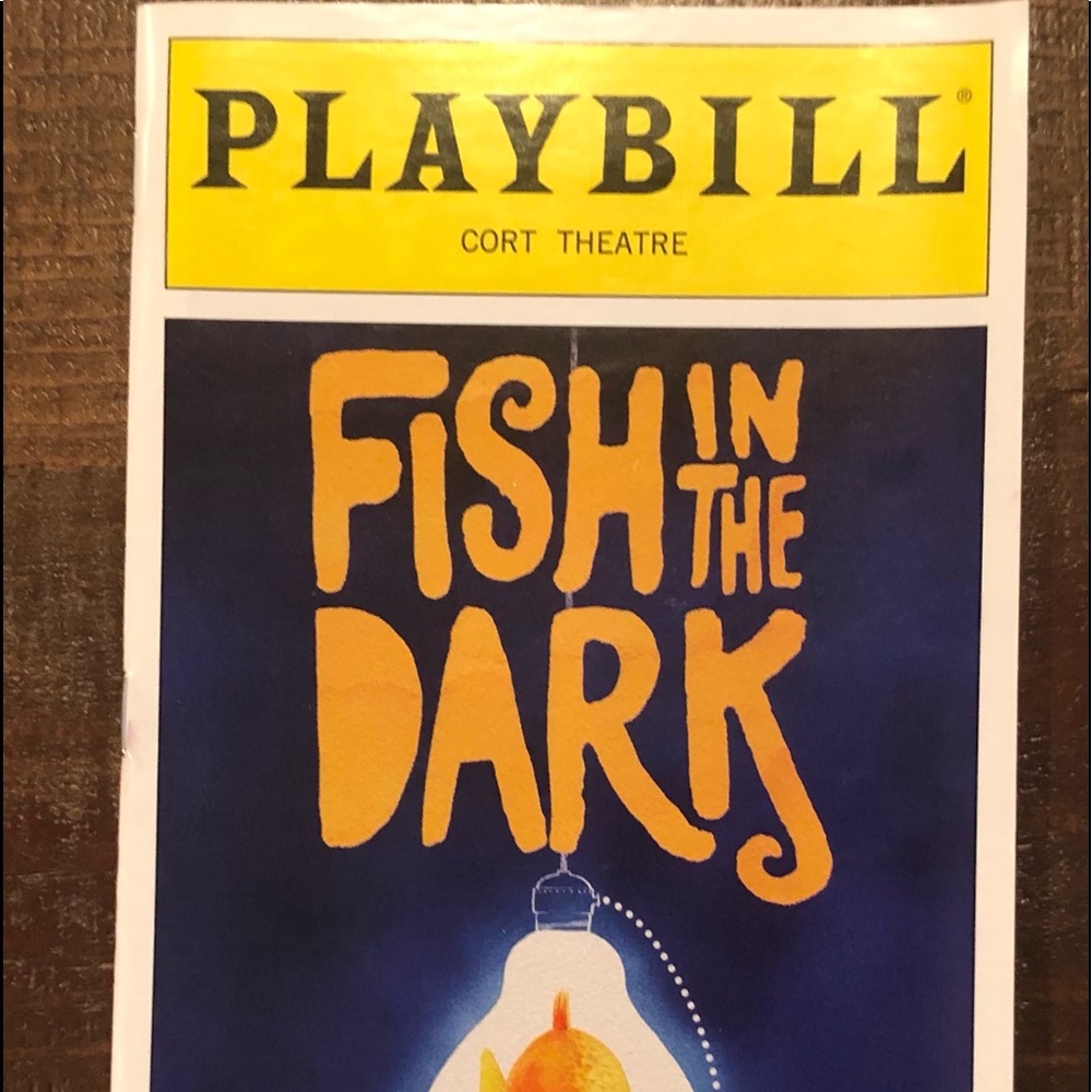 Playbill Fish in the Dark- Larry David
